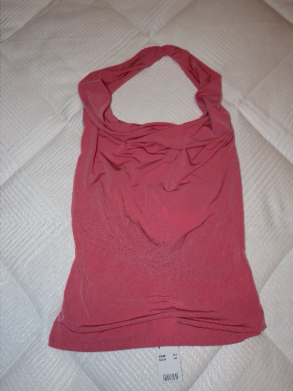 silence + noise Rose Halter Cowl Neck Camisole